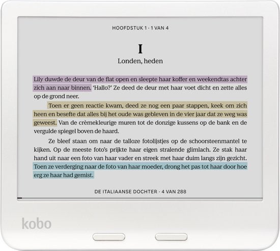 Kobo Libra Colour Wit