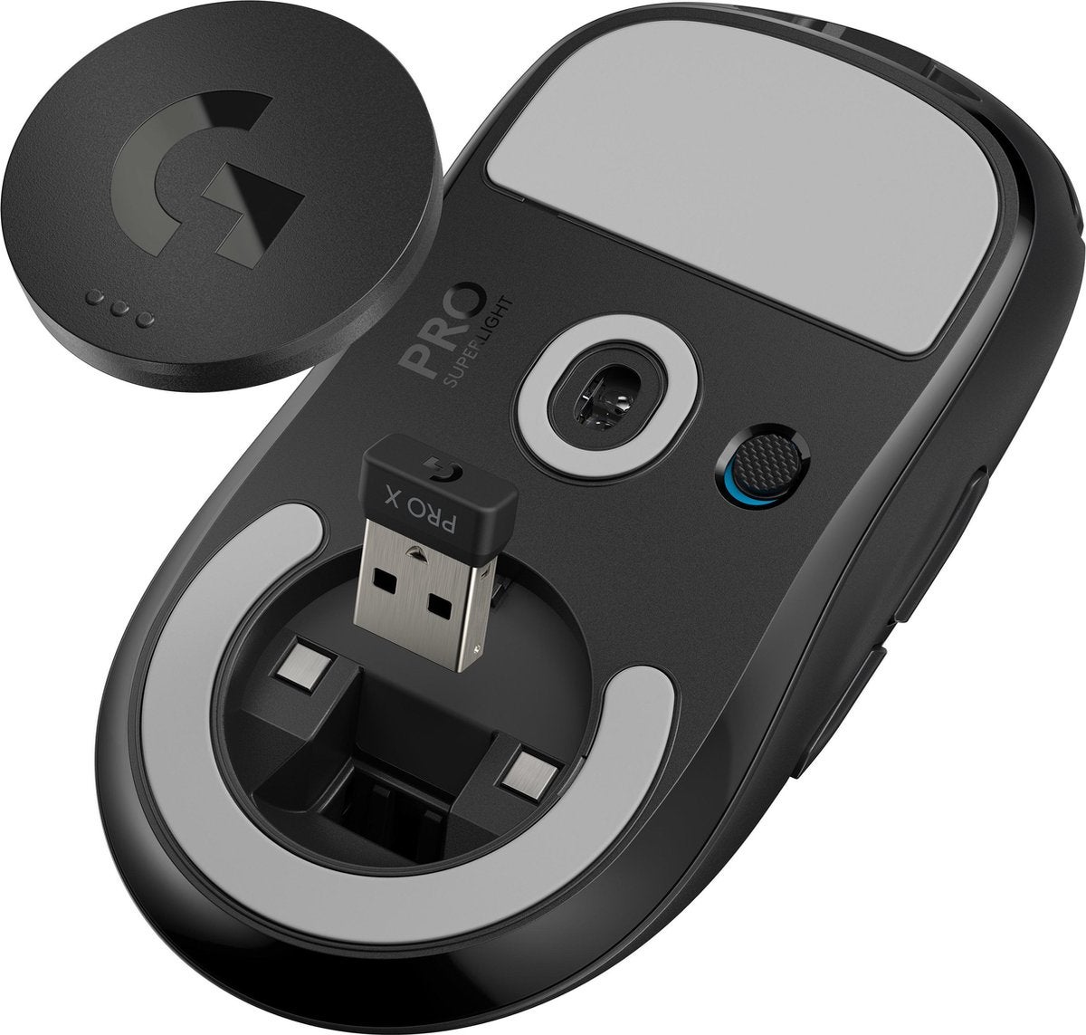Logitech G Pro X Superlight Zwart