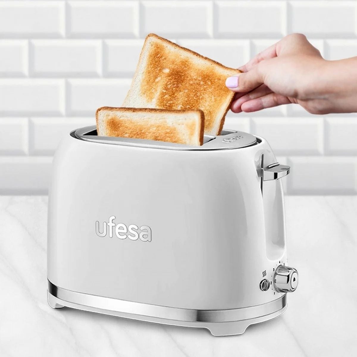 Ufesa Classic PinUp Wit