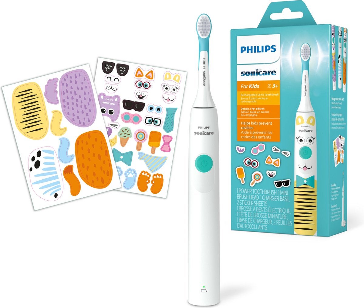 Philips Sonicare For Kids Design a Pet Edition HX3601/01