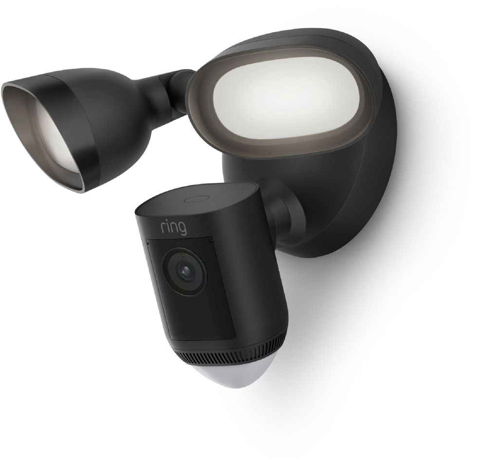 Ring Floodlight Cam Wired Pro Zwart