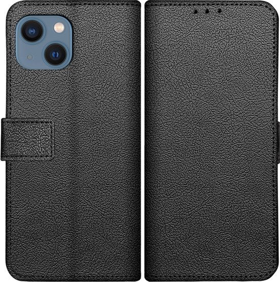 Just in Case Wallet Classic voor iPhone 14 Zwart