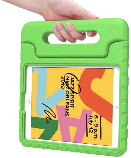 Just In Case Kids Case Cassic - Apple iPad 10.2 - Groen