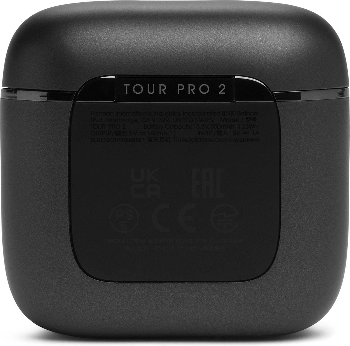 JBL Tour Pro 2 Zwart