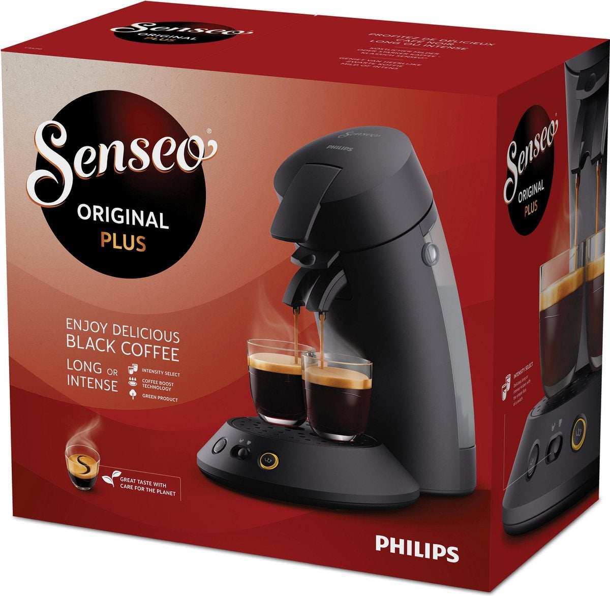 Philips Senseo Original Plus CSA210/60 (Zwart)