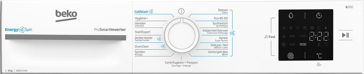Beko BM3WFU38412CW EnergySpin
