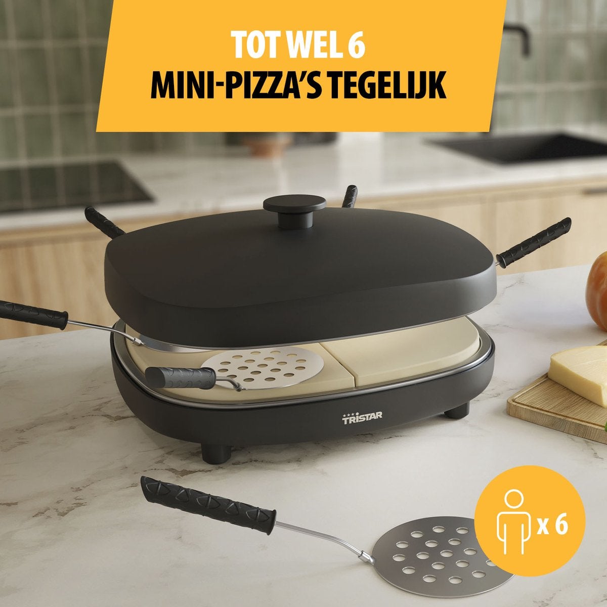 Tristar PZ-9176 Pizza Family 6