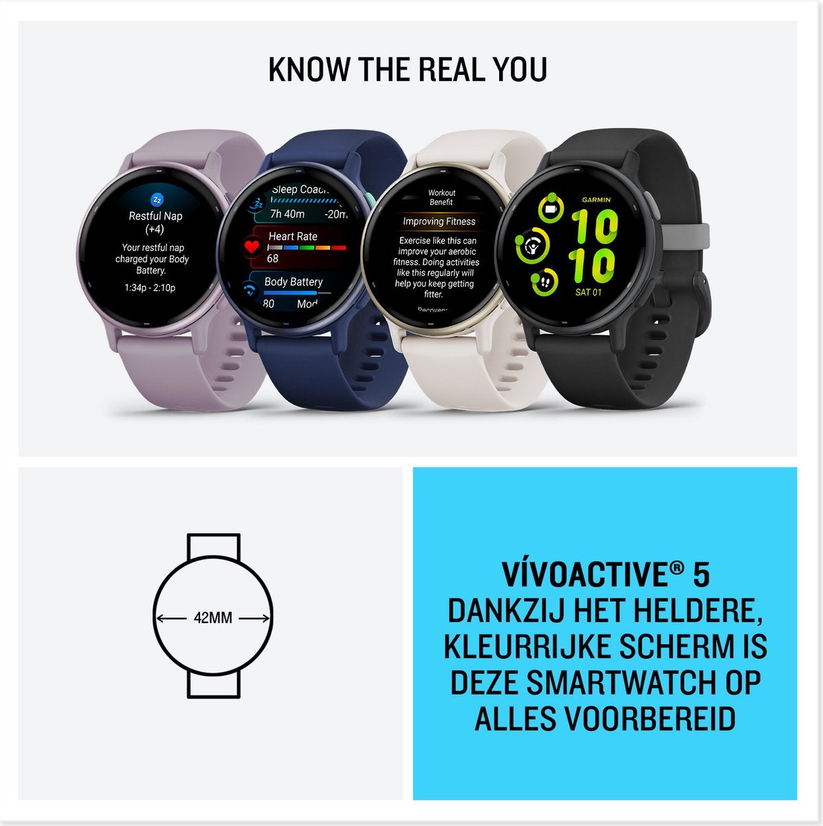 Garmin Vivoactive 5 Blauw
