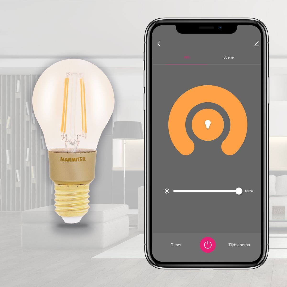 Marmitek Glow MI - Slimme filament lamp