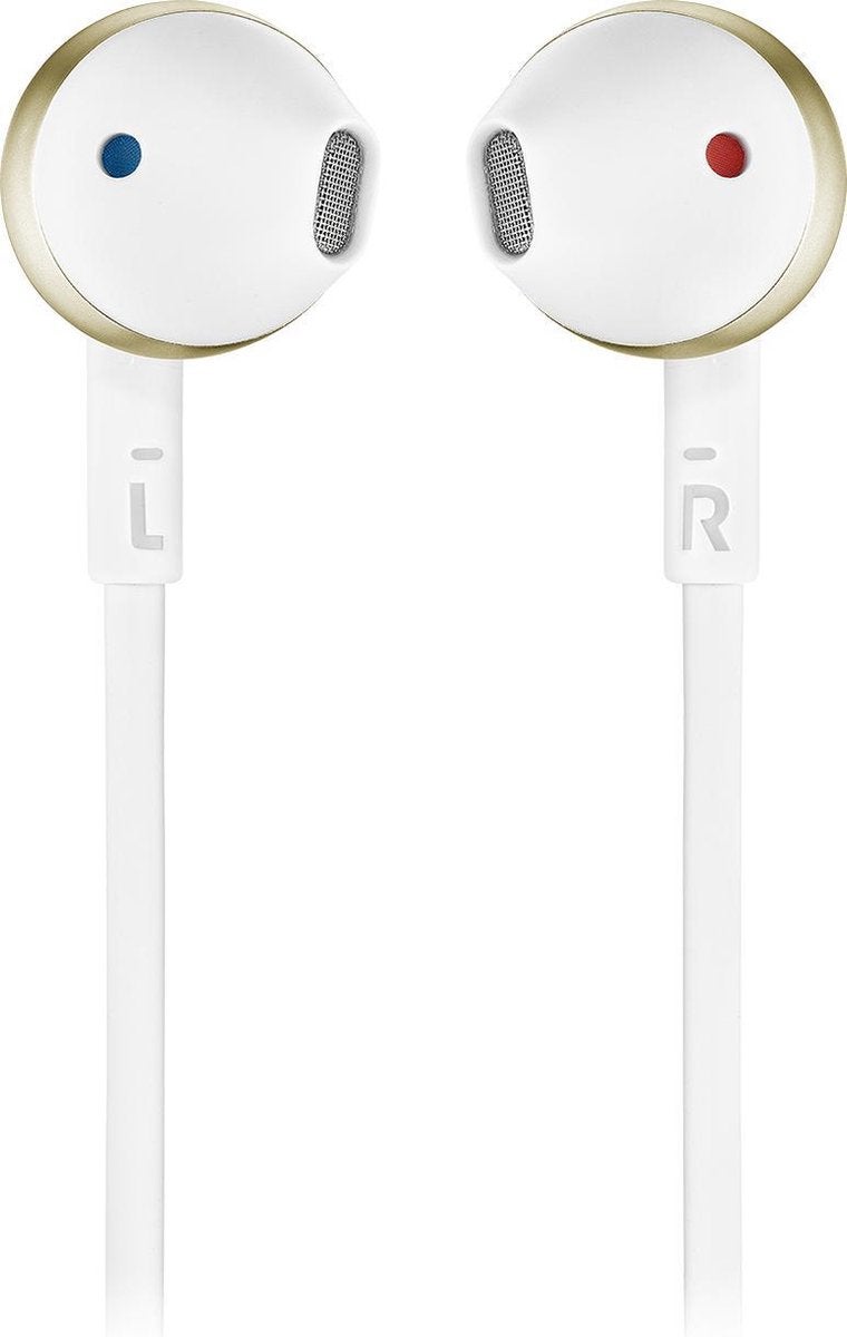 JBL T205 BT (Wit/Goud)
