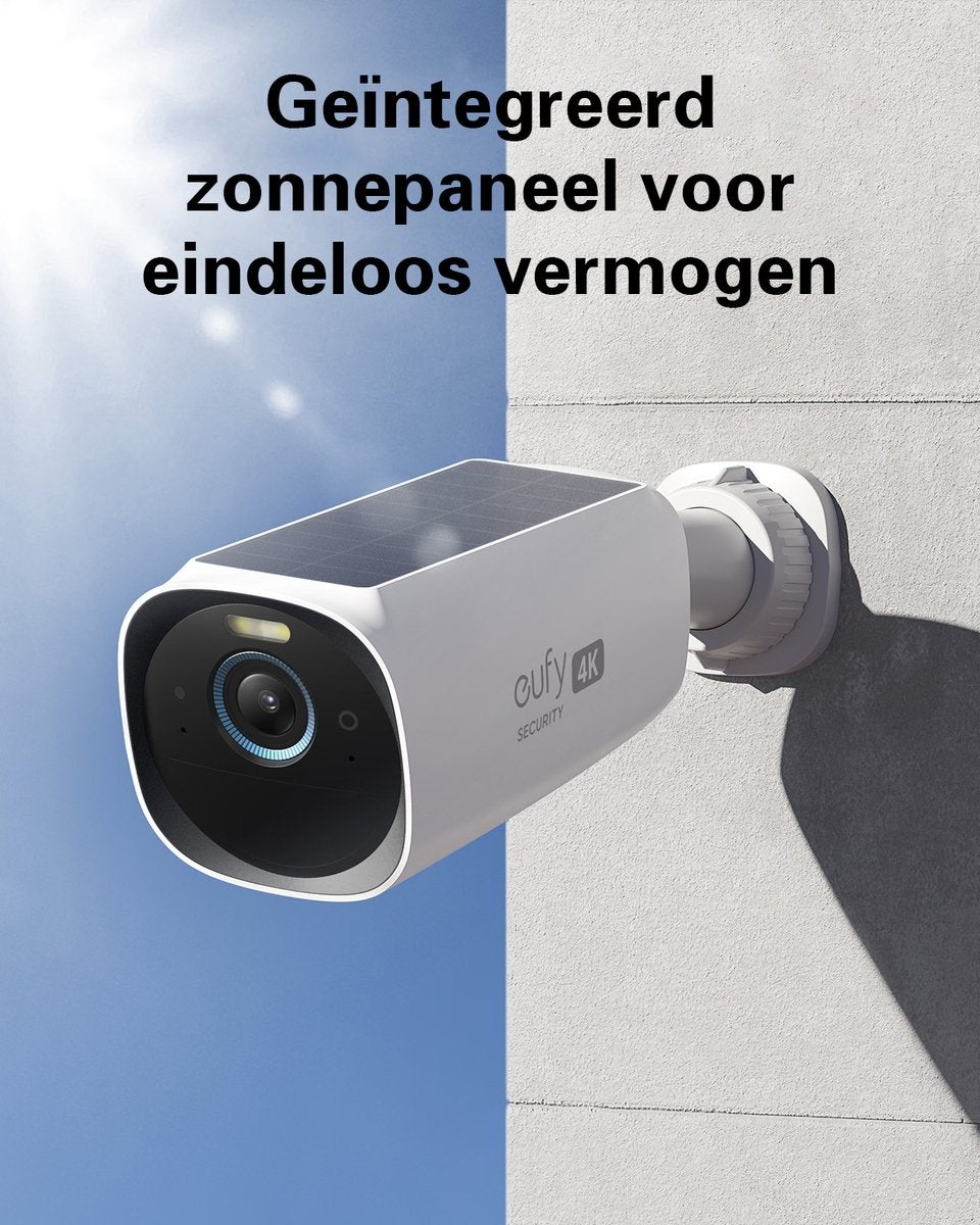 Eufy eufyCam 3 S330 3-Cam Kit (3 camera's + Homebase 3)