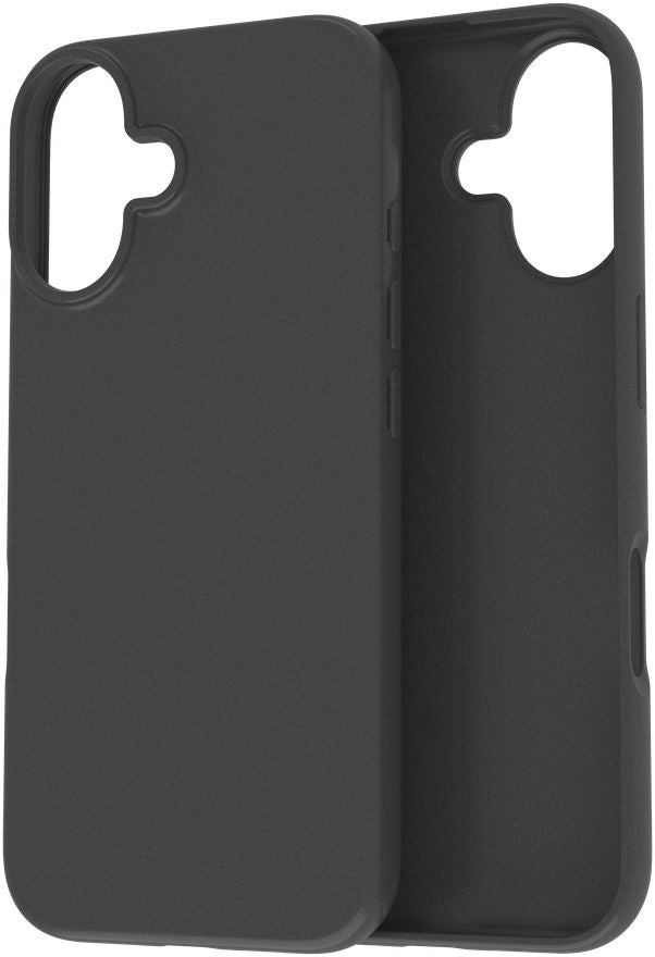 Just in Case iPhone 16 Zero Soft TPU Case Zwart