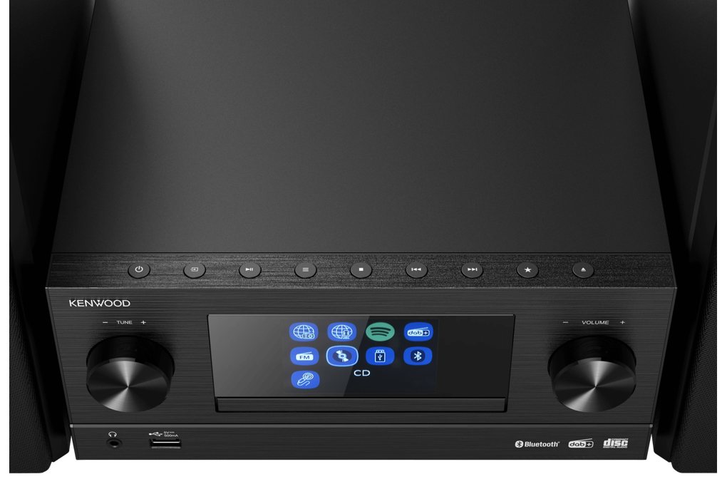 Kenwood M-9000S Zwart