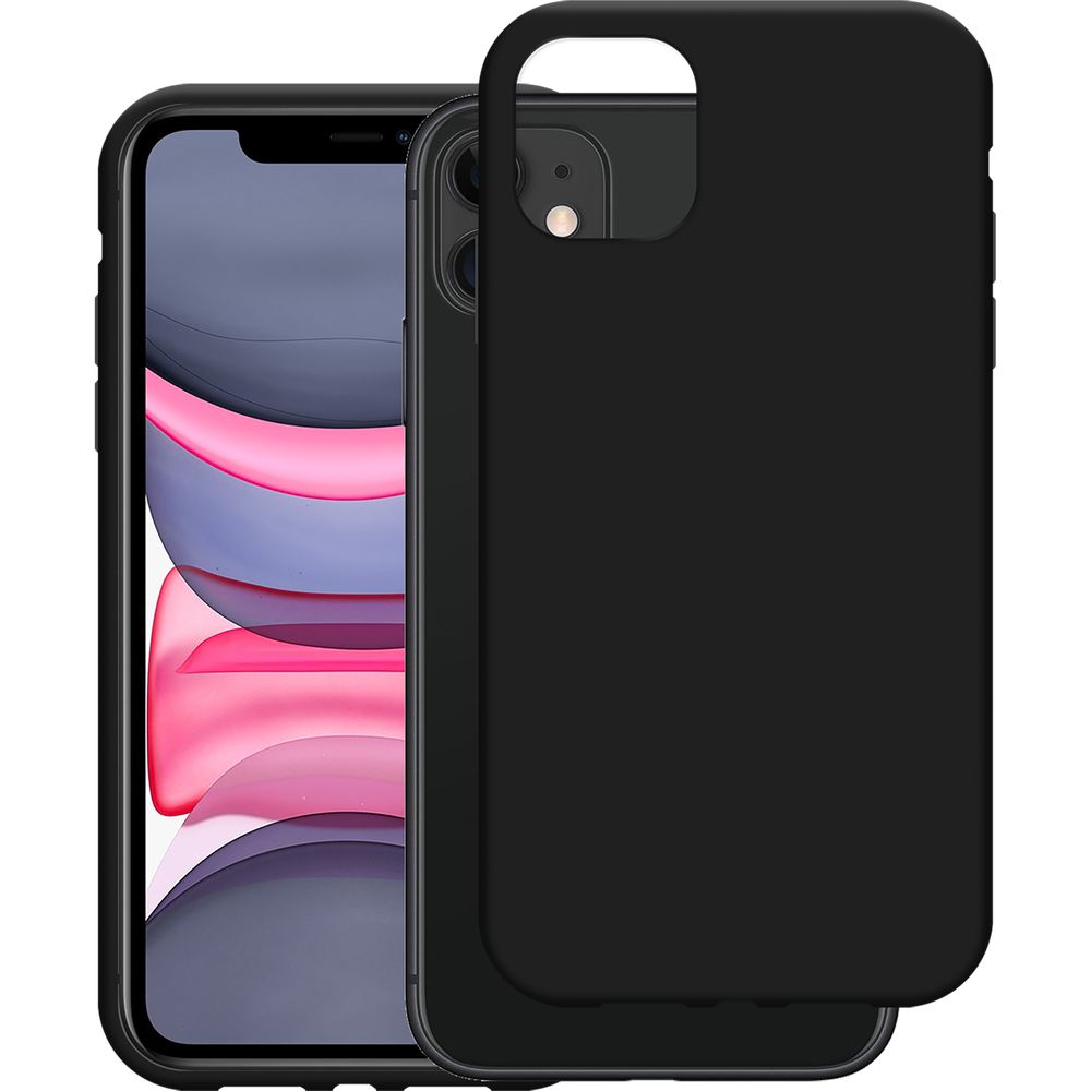 Just in Case iPhone 11 Soft TPU Case Zwart