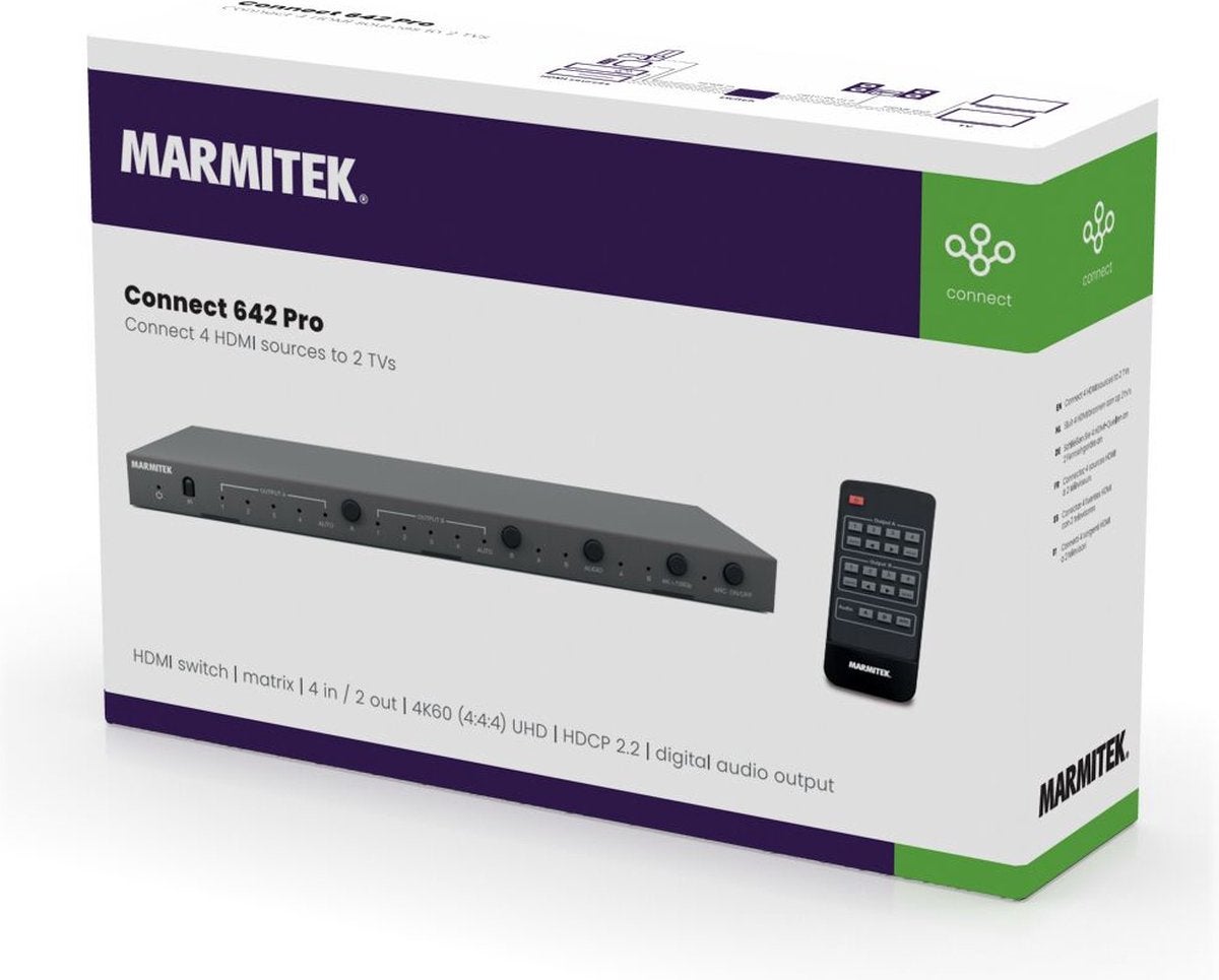 Marmitek HDMI Switch Connect Pro 642