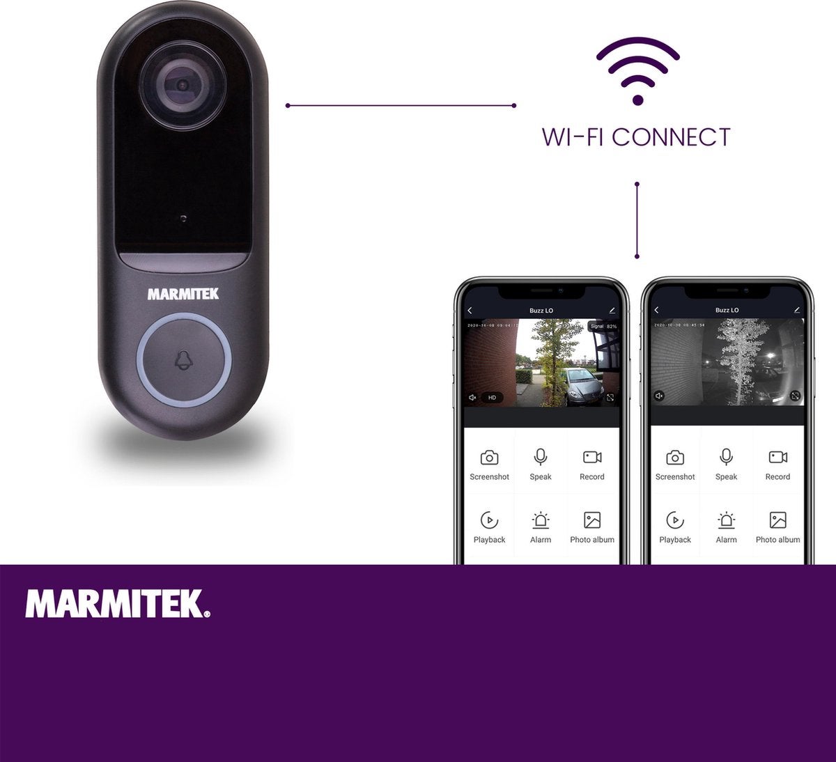 Marmitek Buzz LO + Bell ME Wit