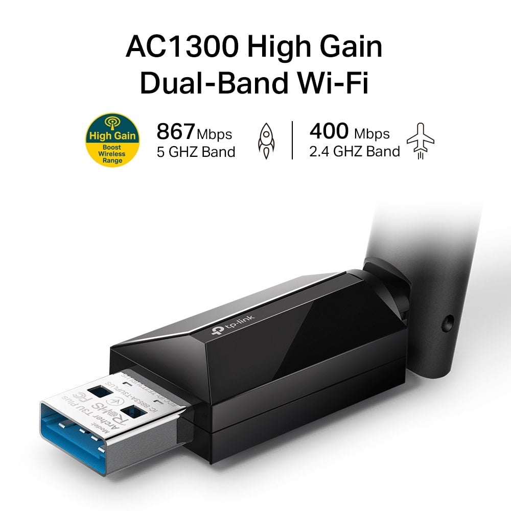 TP-Link Archer T3U Plus USB WiFi Adapter