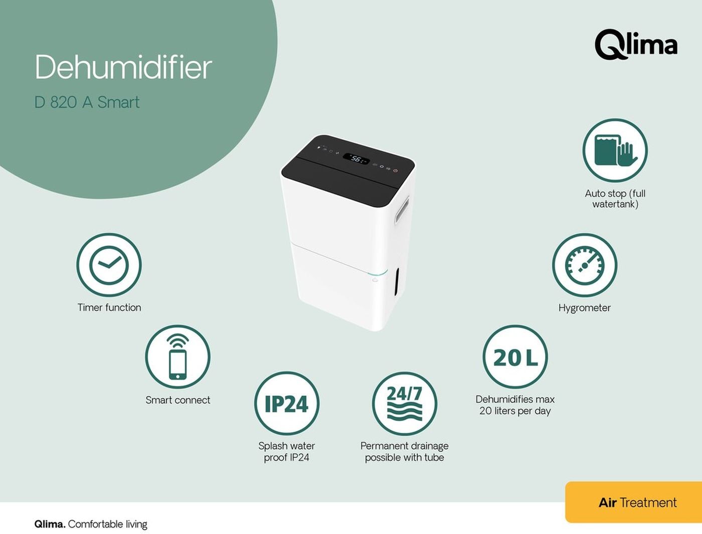 Qlima D820 A Smart
