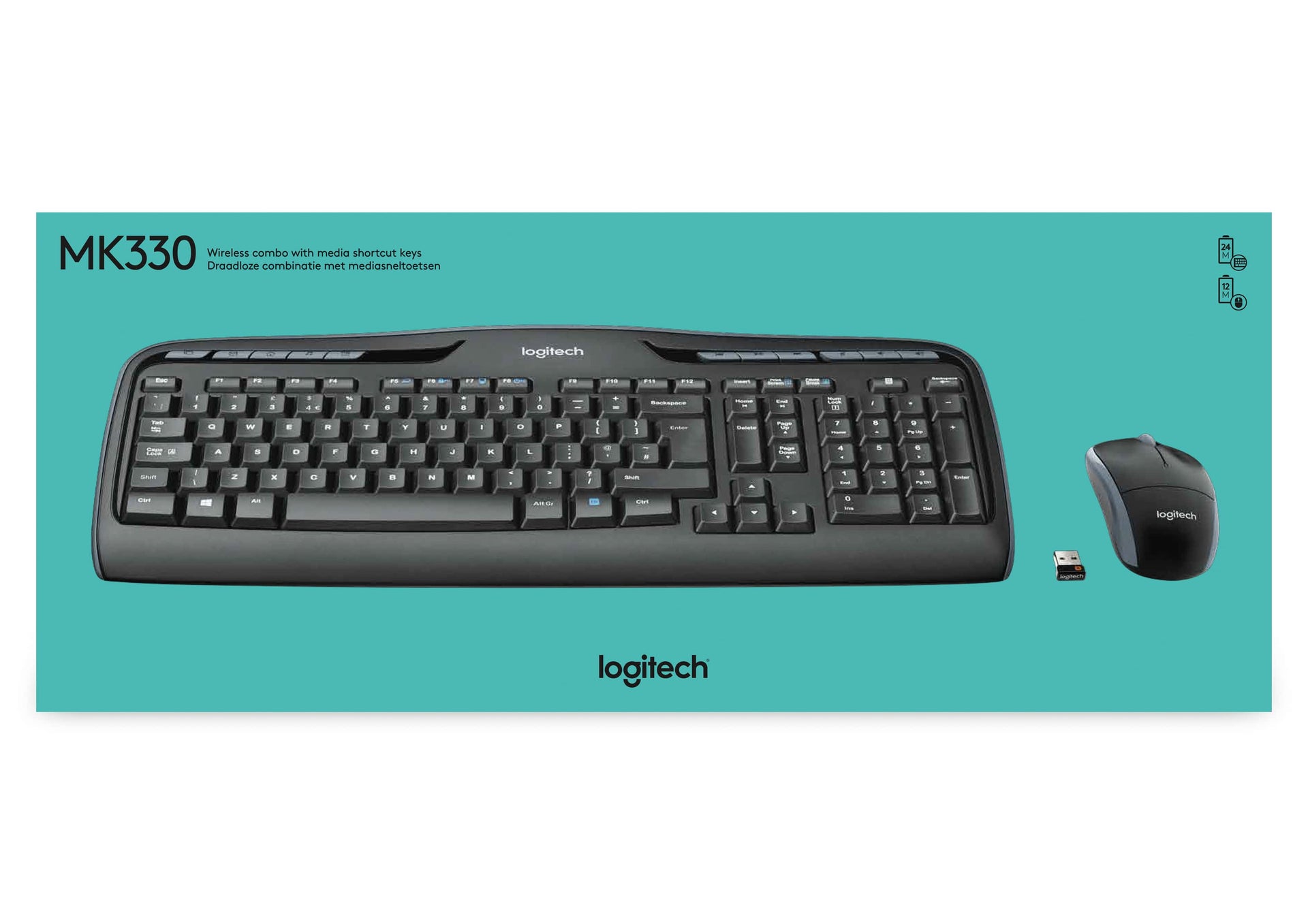 Logitech MK330 Wireless Combo
