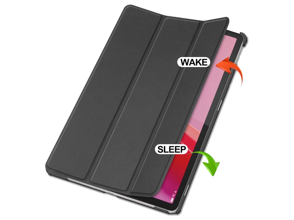 Just in Case Lenovo Tab M11 Smart Tri-Fold Case Zwart