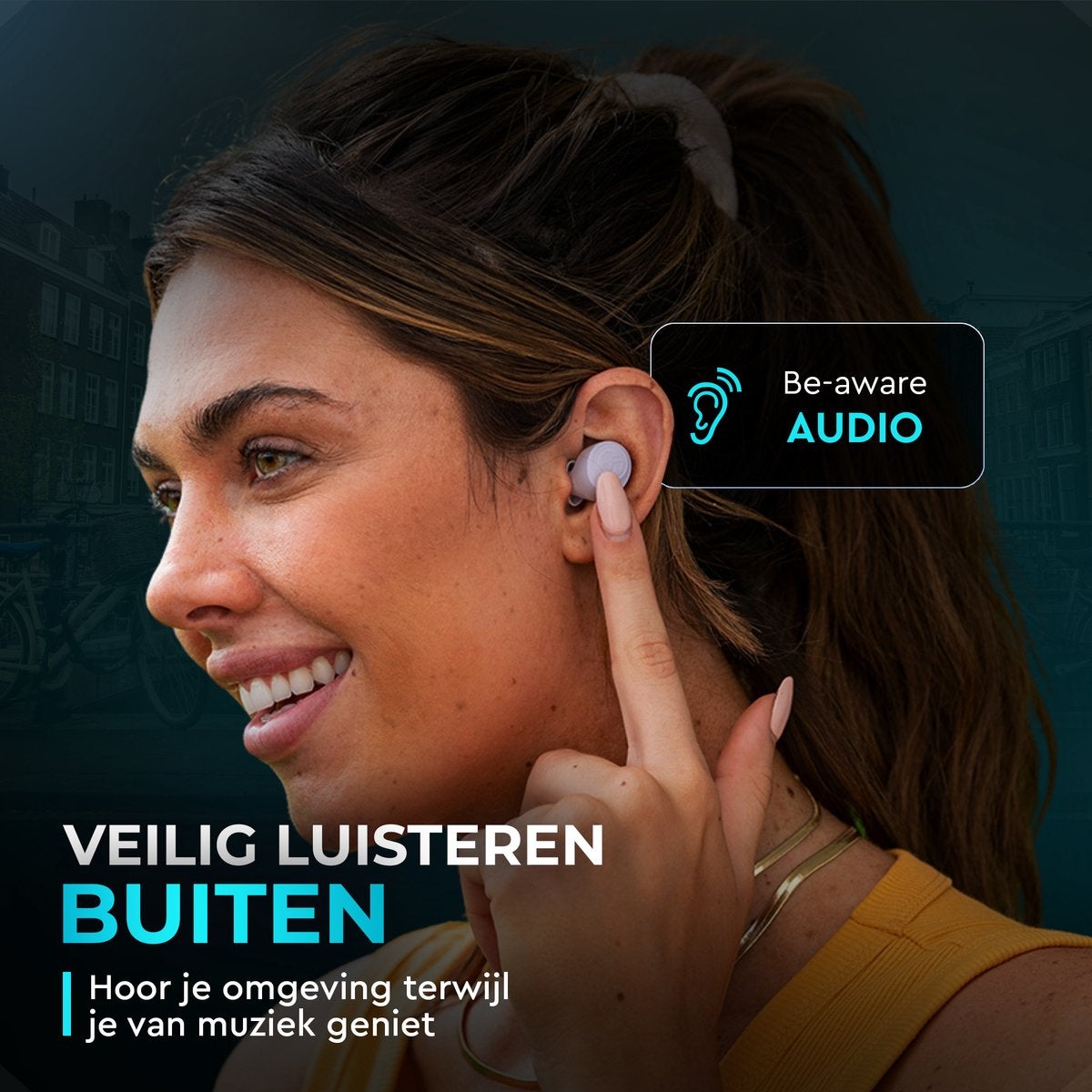 JLab Go Air Pop True Wireless Paars