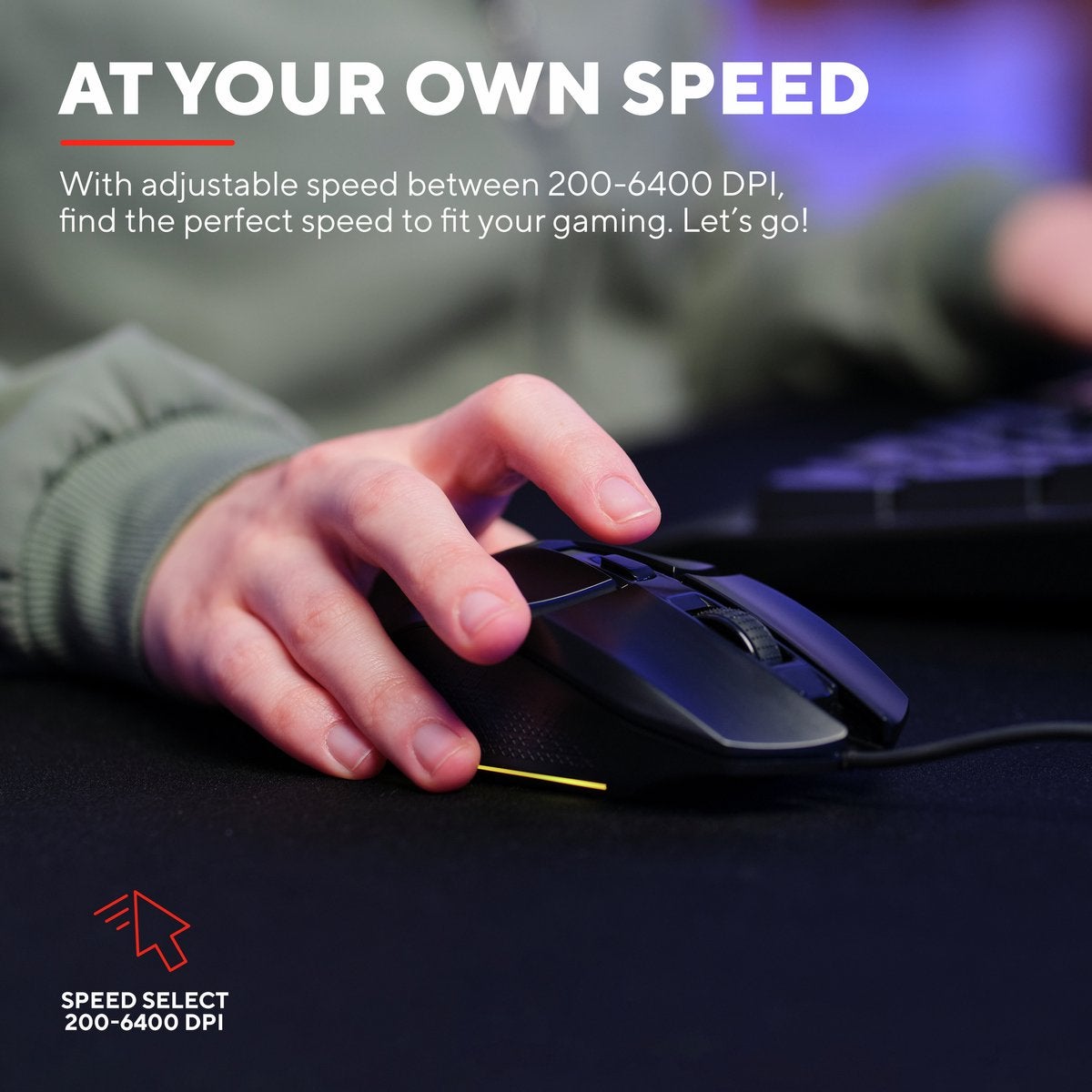 Trust GXT 109 Felox Zwart