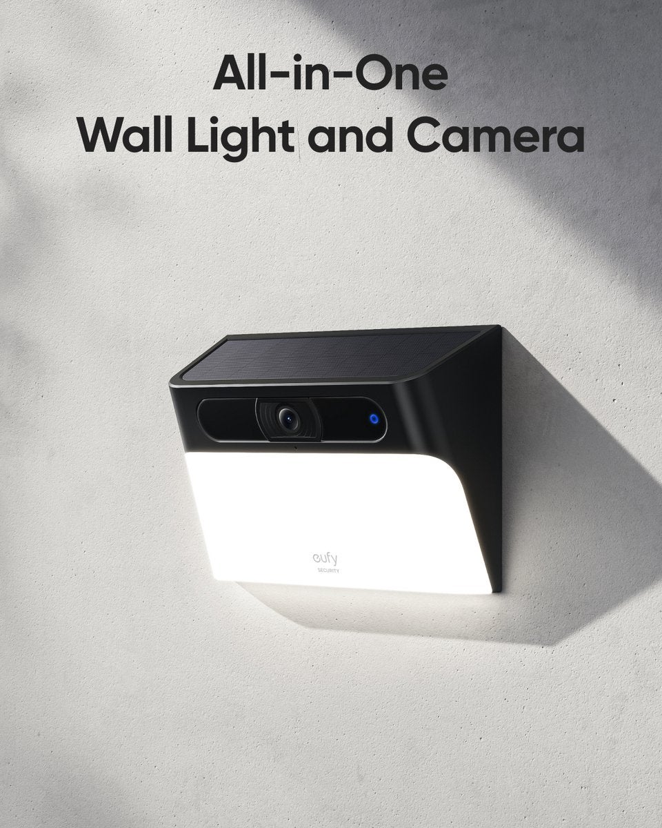 eufy Solar Wall Light Cam S120