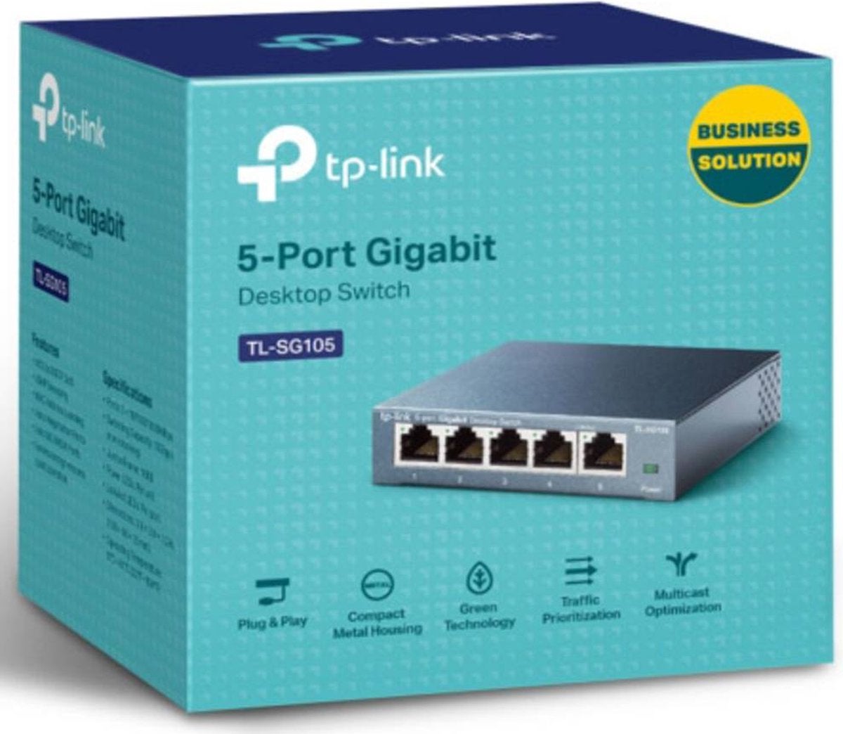 TP-Link TL-SG105 5-Poorts