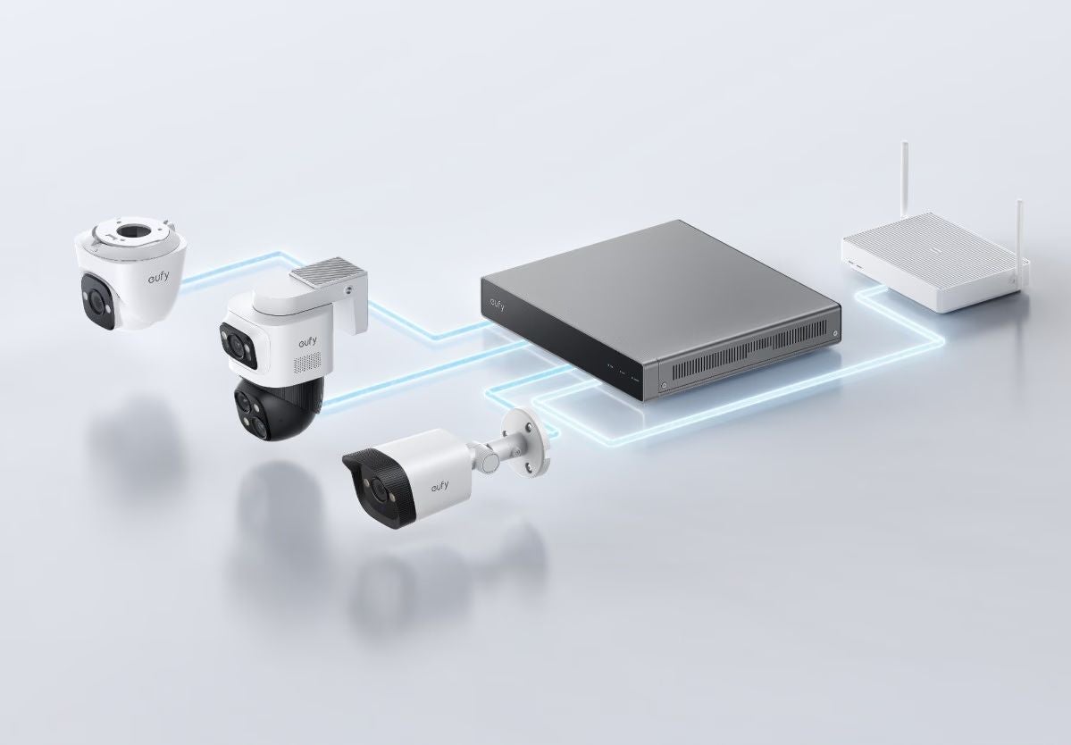 Eufy PoE NVR Security System E41 (NVR + 4x E41 Turret Cam)
