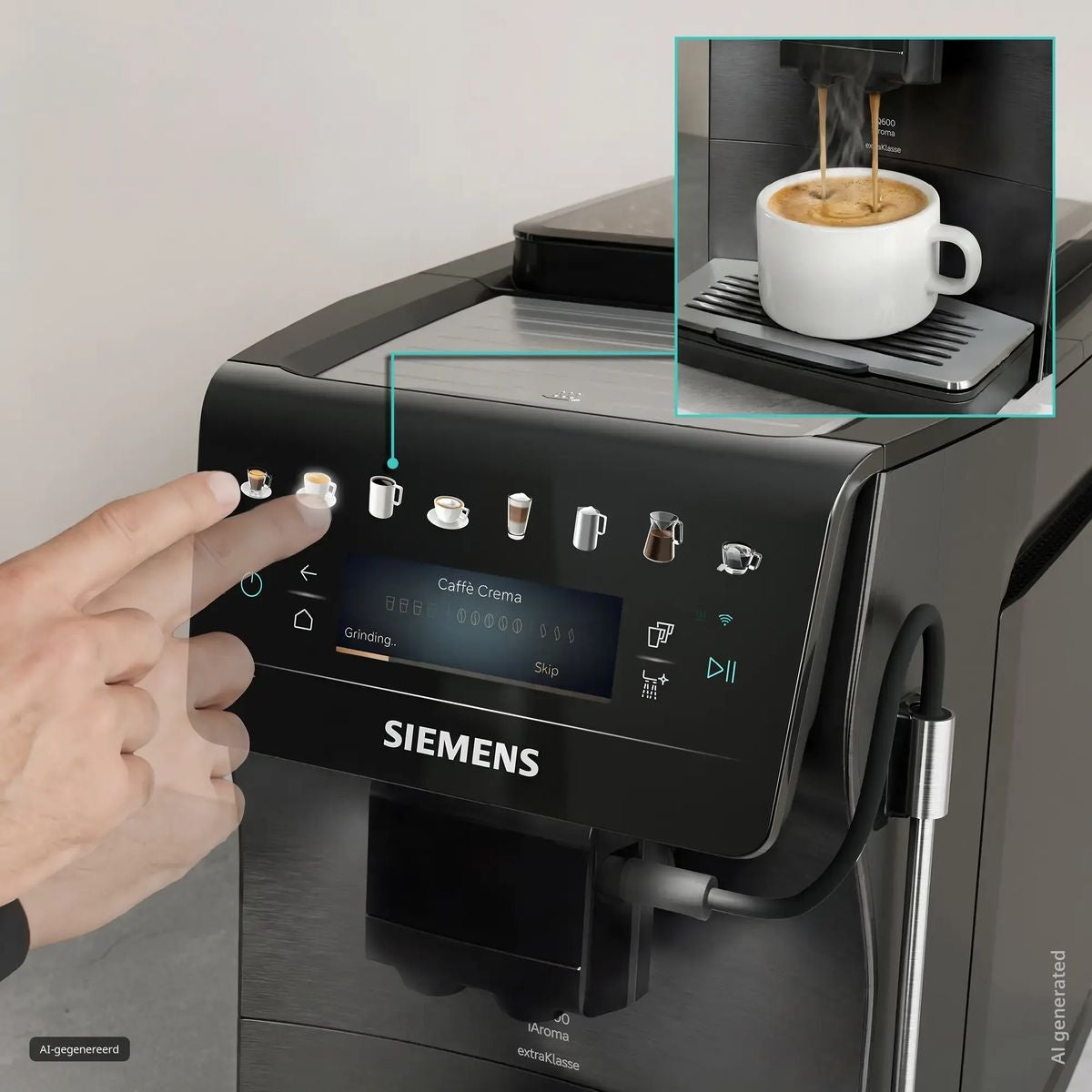 Siemens TP607EF5 EQ600 iAroma extraKlasse