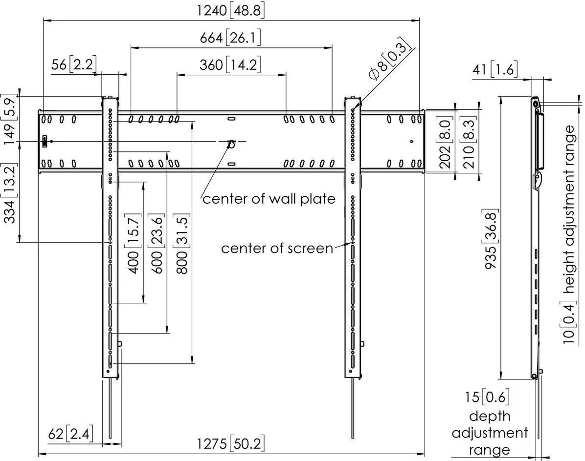 Vogel's PFW 6900 Display muurbeugel
