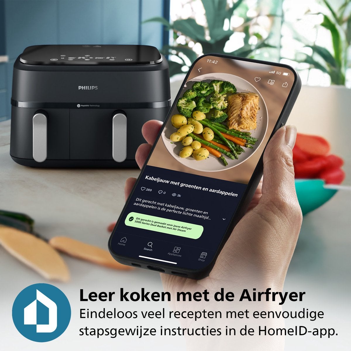 Philips 3000 Series Dual Basket NA351/00