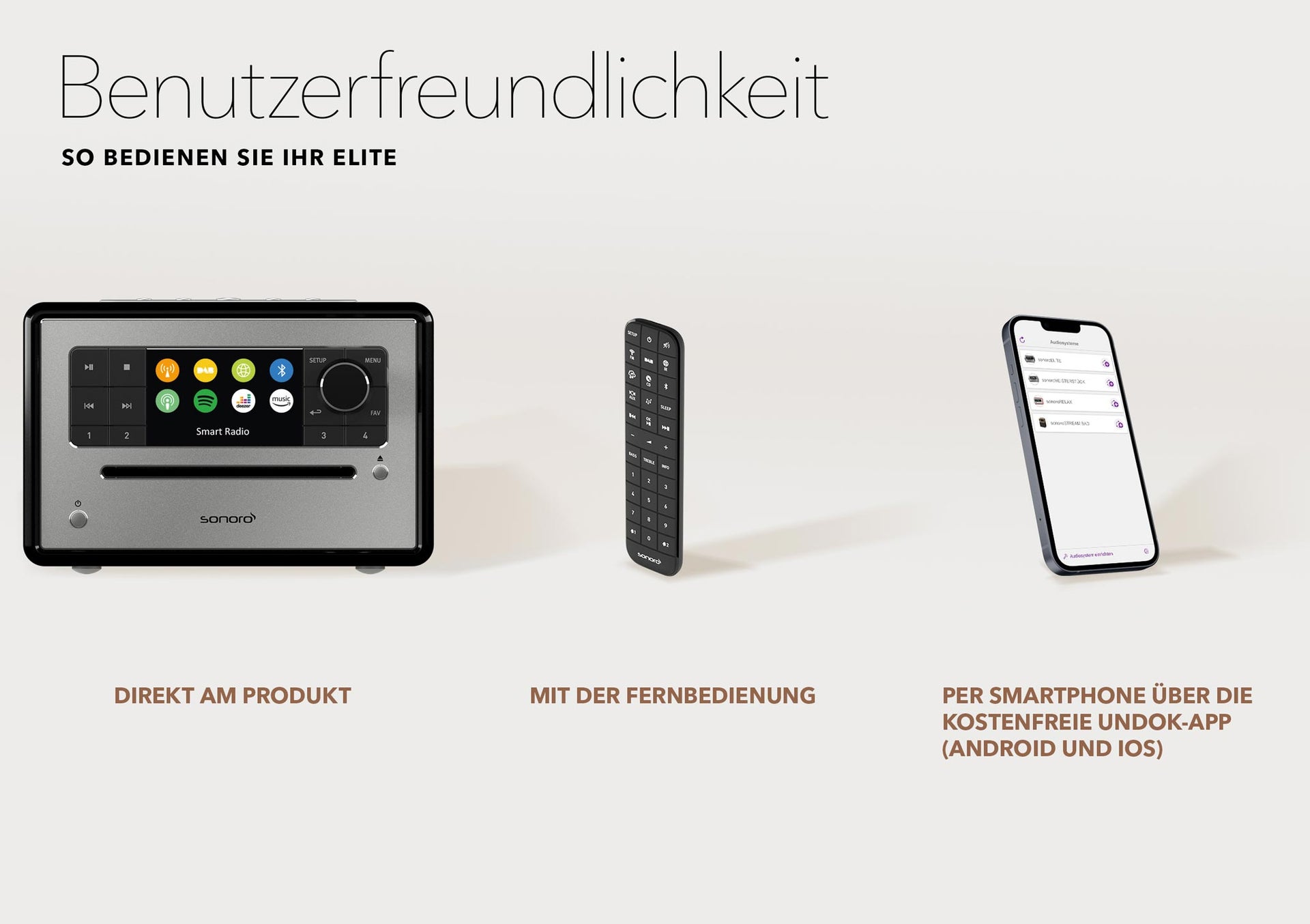 Sonoro ELITE X Zilver