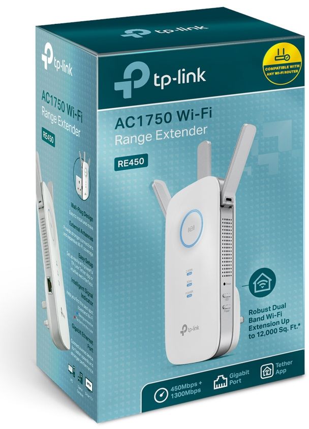 TP-Link RE450 AC1750 Wi-Fi Range Extender