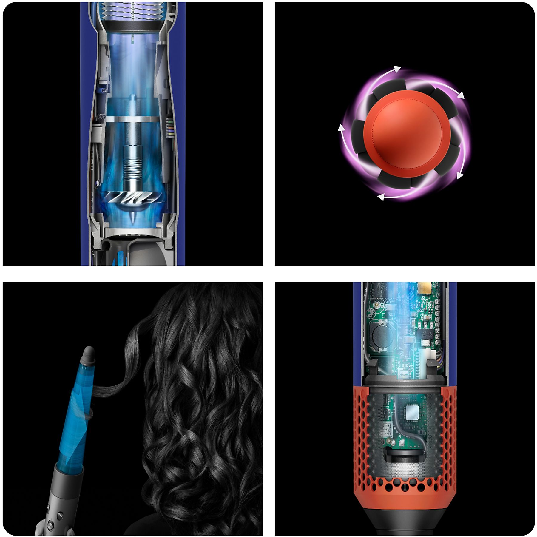 Dyson Airwrap I.D. Straight + Wavy Multistyler Blauw