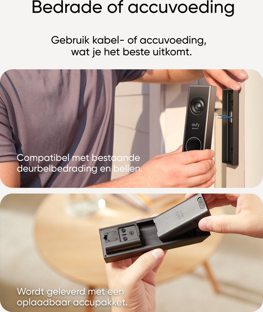 Eufy Video Doorbell E340 (Uitbreiding)