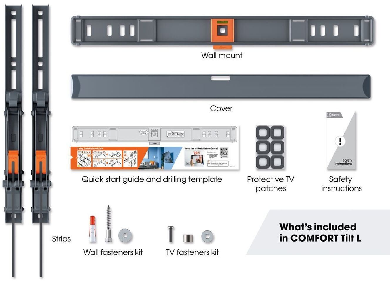 Vogel's TVM 3615 Muurbeugel (40-77 inch)