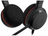 Jabra Evolve 20 MS Stereo (Zwart/Rood)