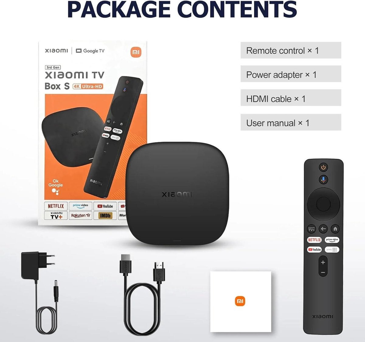 Xiaomi TV Box S (3e Gen) 32GB
