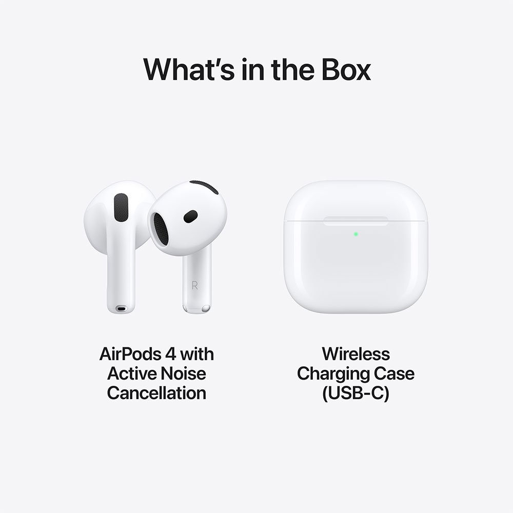 Apple AirPods 4 ANC Wit