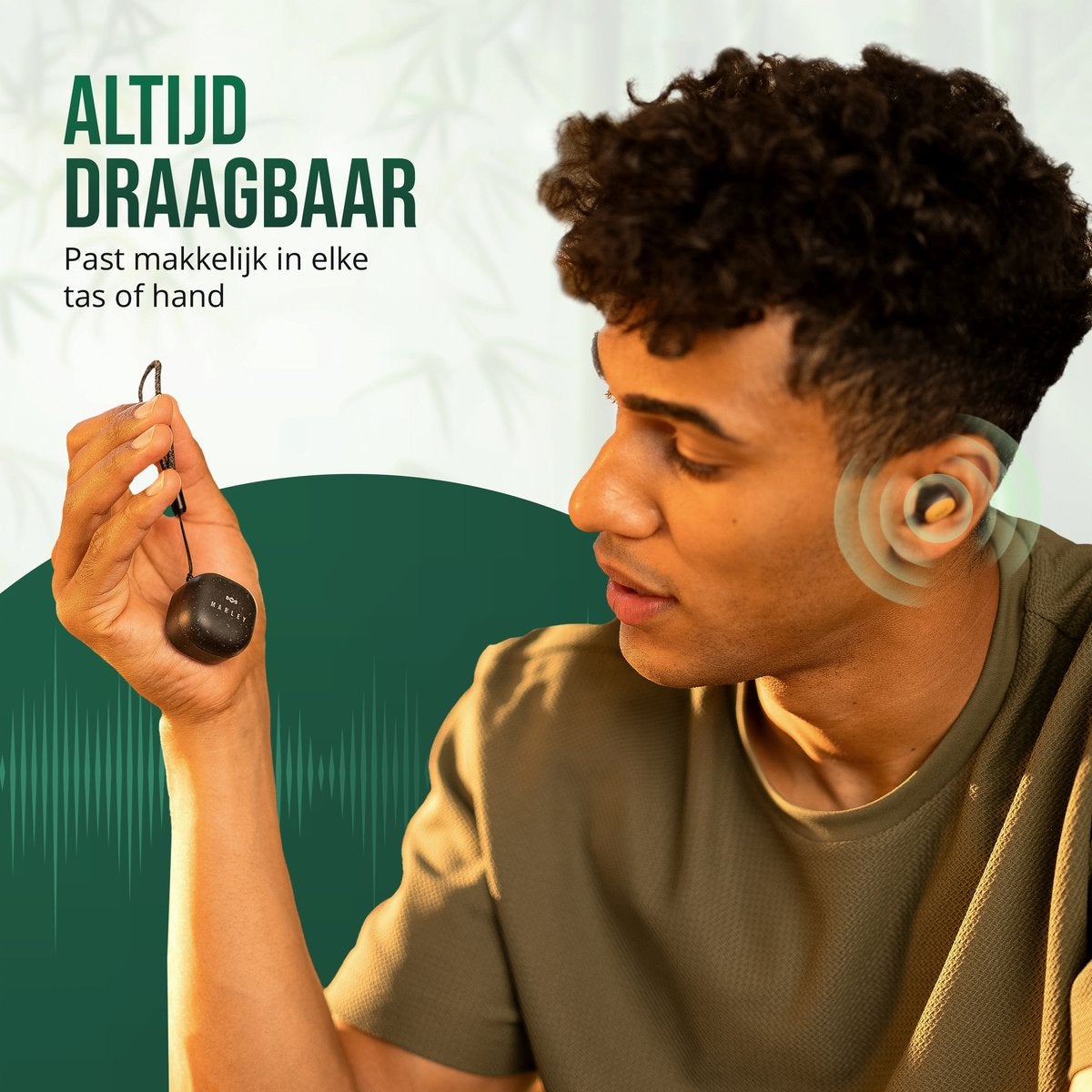House of Marley Smile Jamaica Mini True Wireless Signature Black
