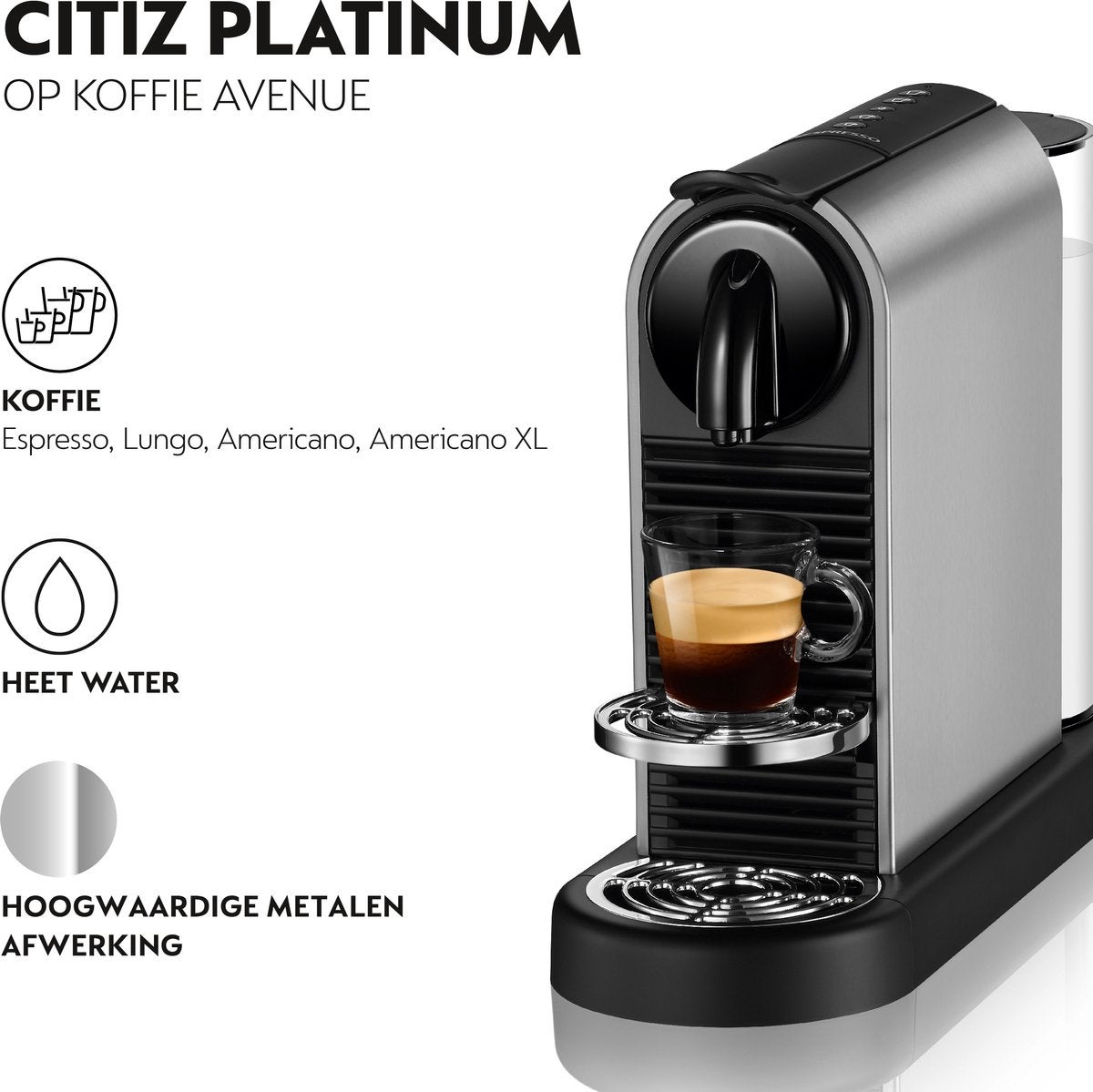 De'Longhi Nespresso CitiZ Platinum EN220.T