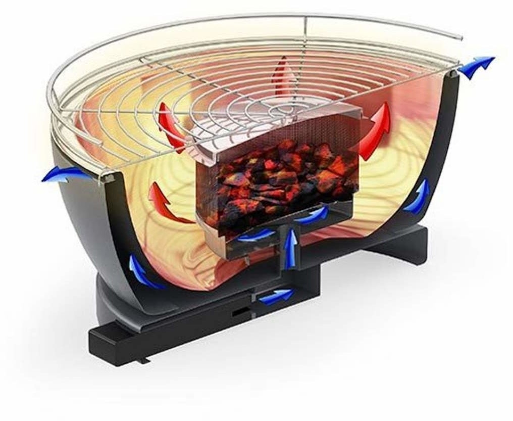 Feuerdesign Vesuvio Rood