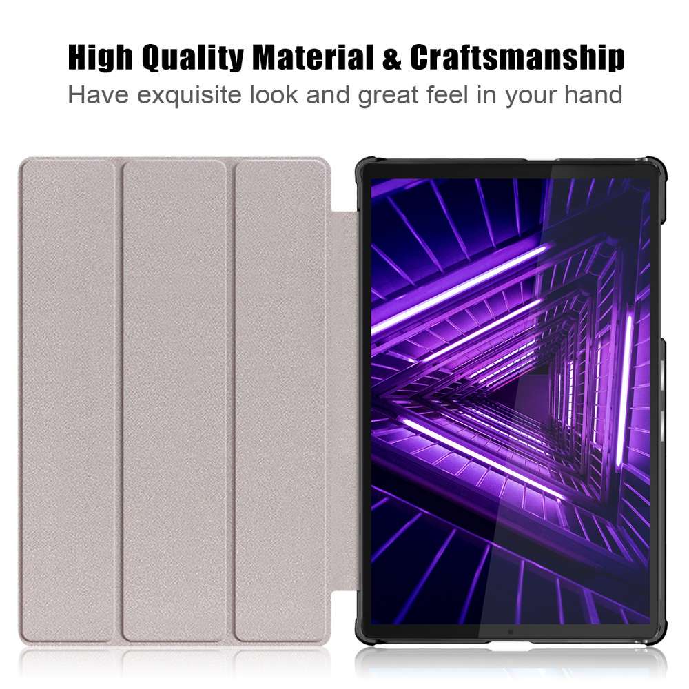 Just in Case Smart Tri-Fold Case - Lenovo M10HD - Rood