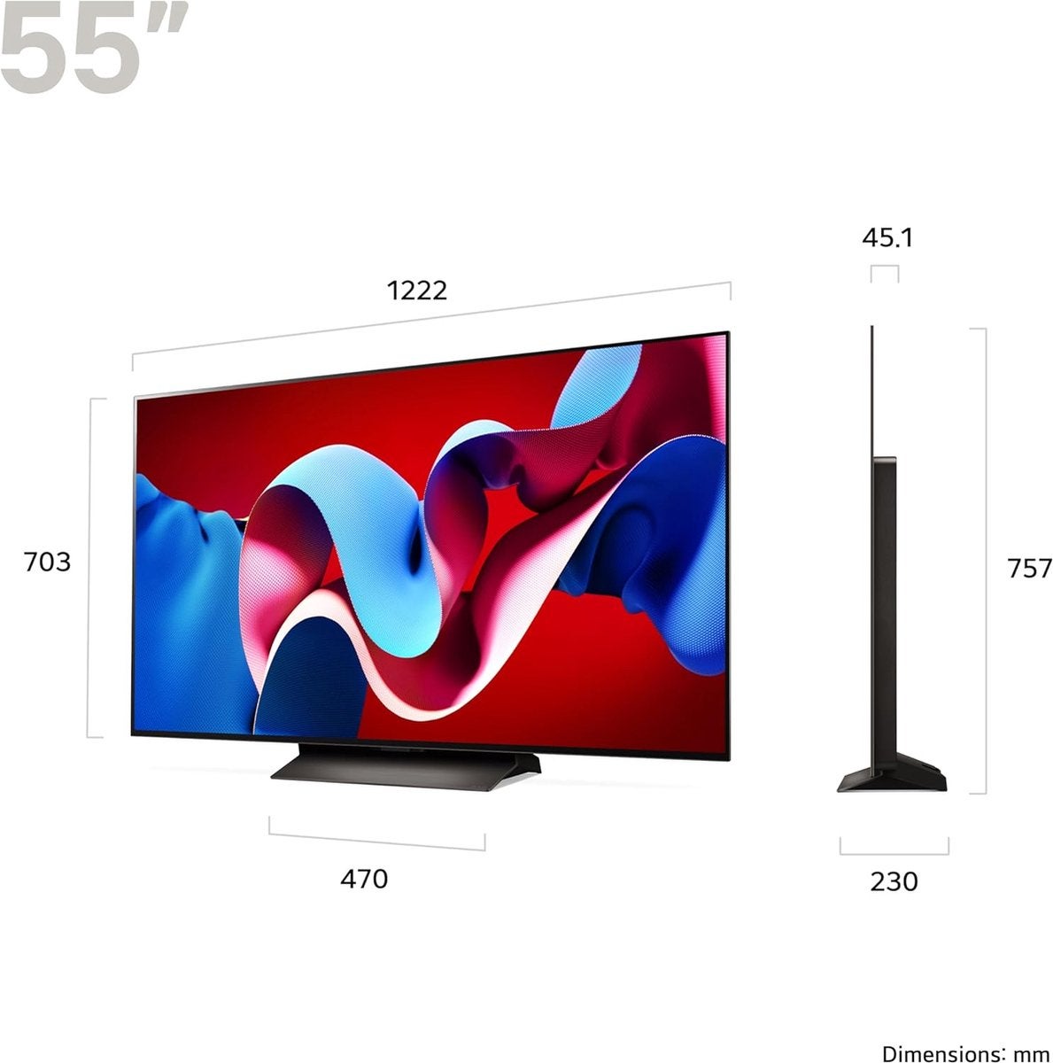 LG C4 OLED55C44LA (2024)