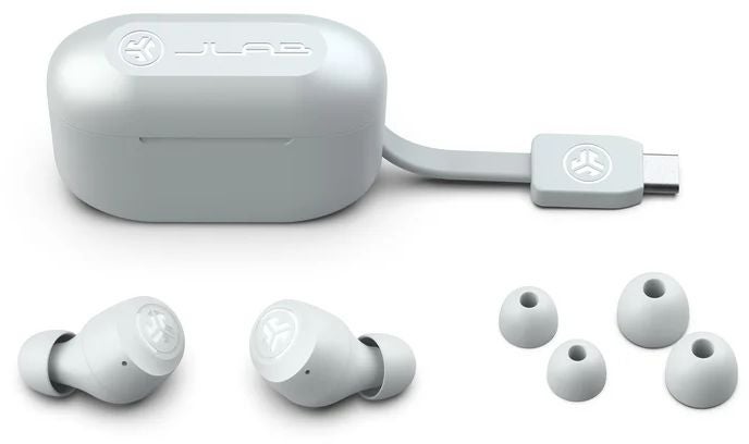 JLab Go Pop+ True Wireless Cloud White