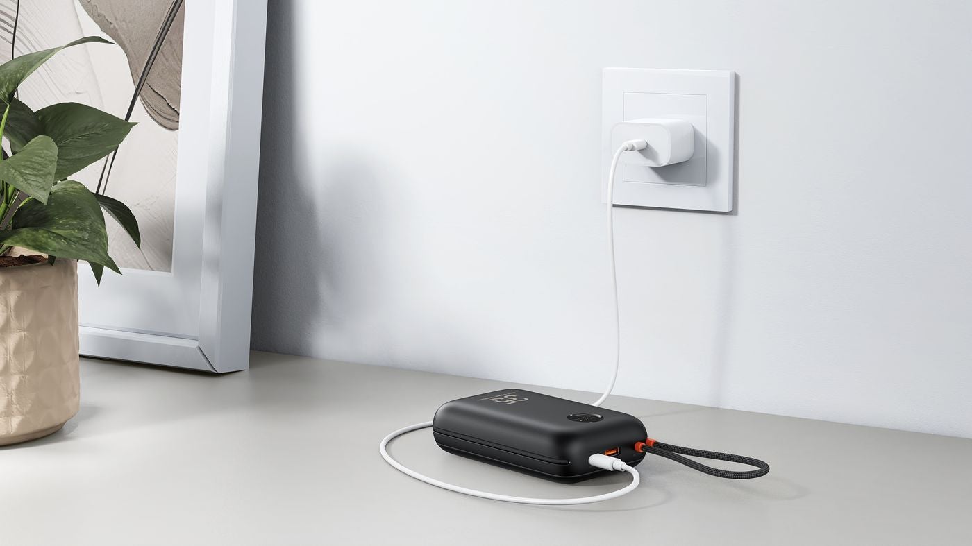 Veger K1 W1188 10.000 mAh Powerbank Zwart