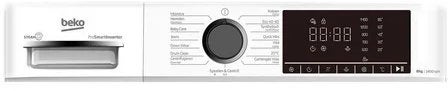 Beko B1W864WB BE SteamCure