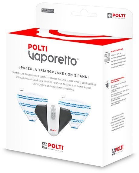 Polti PAEU0400 Driehoekige borstel met 2 doeken