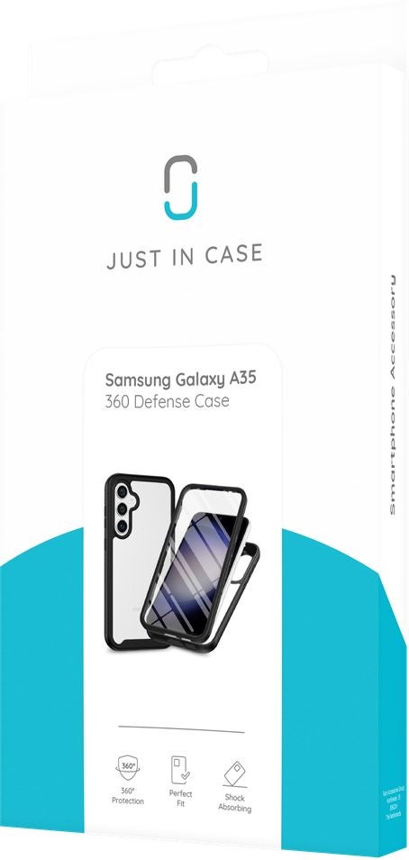 Just in Case 360 Defense Case voor Samsung Galaxy A35